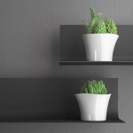 PVC okrasni lonec Primulka 9 cm